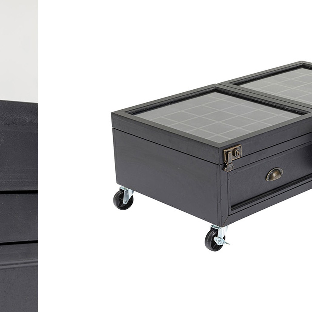 Кофейный стол Black Storage Space
