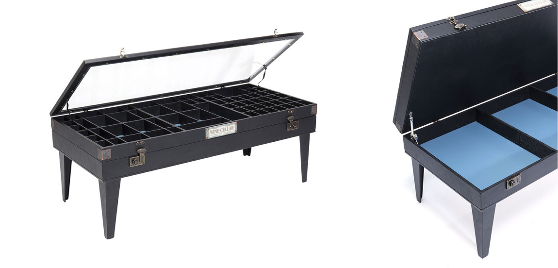 Кофейный стол Black Wine Cellar