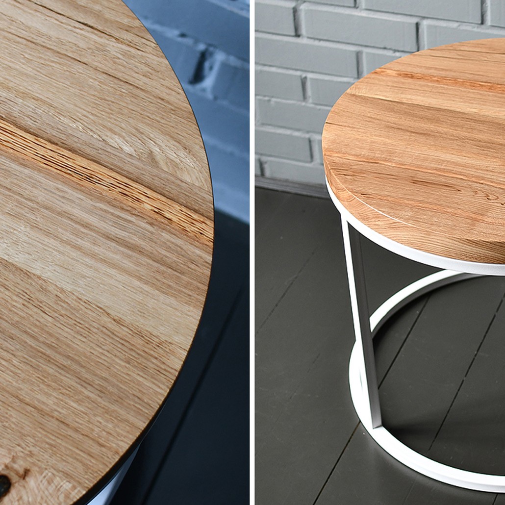 Кофейный стол Blake Industrial Metal Rust Coffee Table