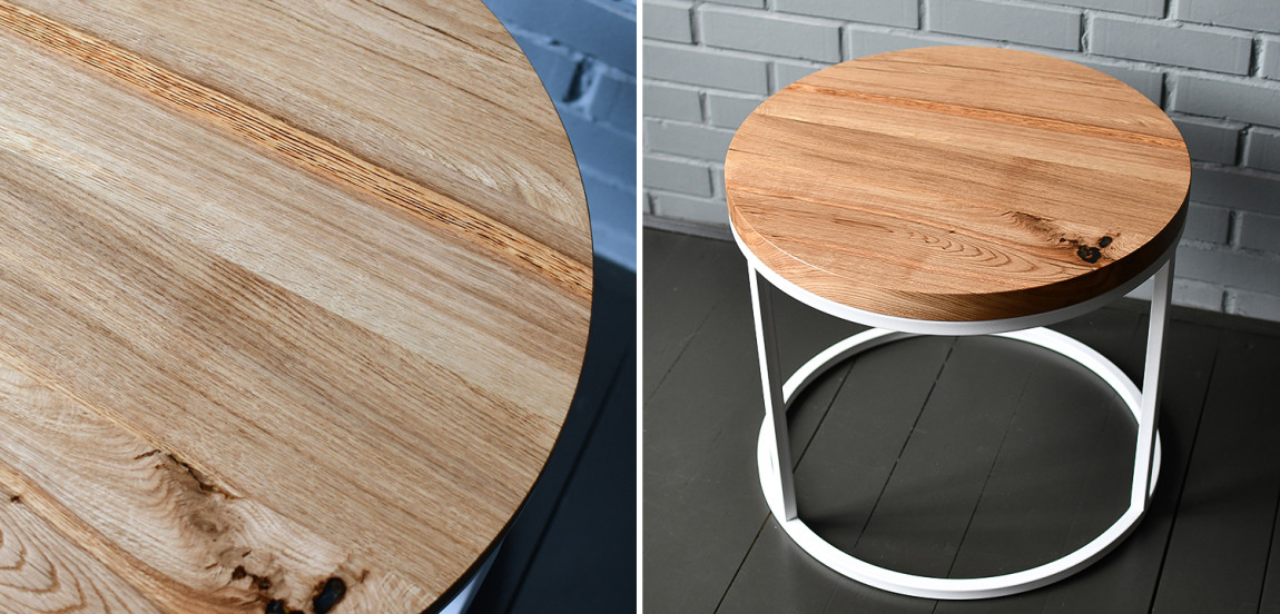 Кофейный стол Blake Industrial Metal Rust Coffee Table