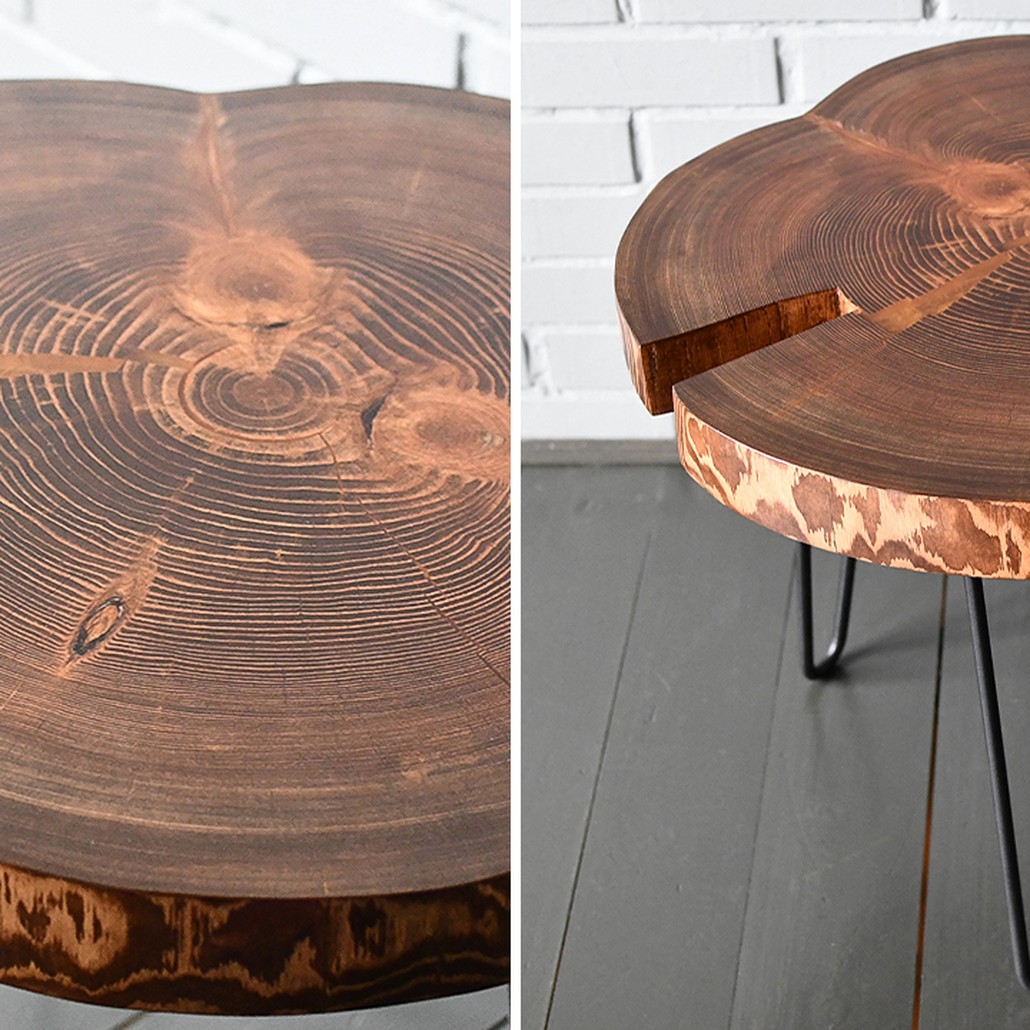Кофейный стол Busby Industrial Metal Rust Coffee Table