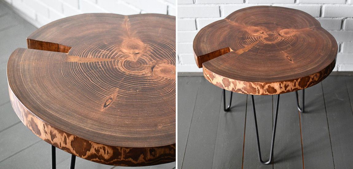 Кофейный стол Busby Industrial Metal Rust Coffee Table