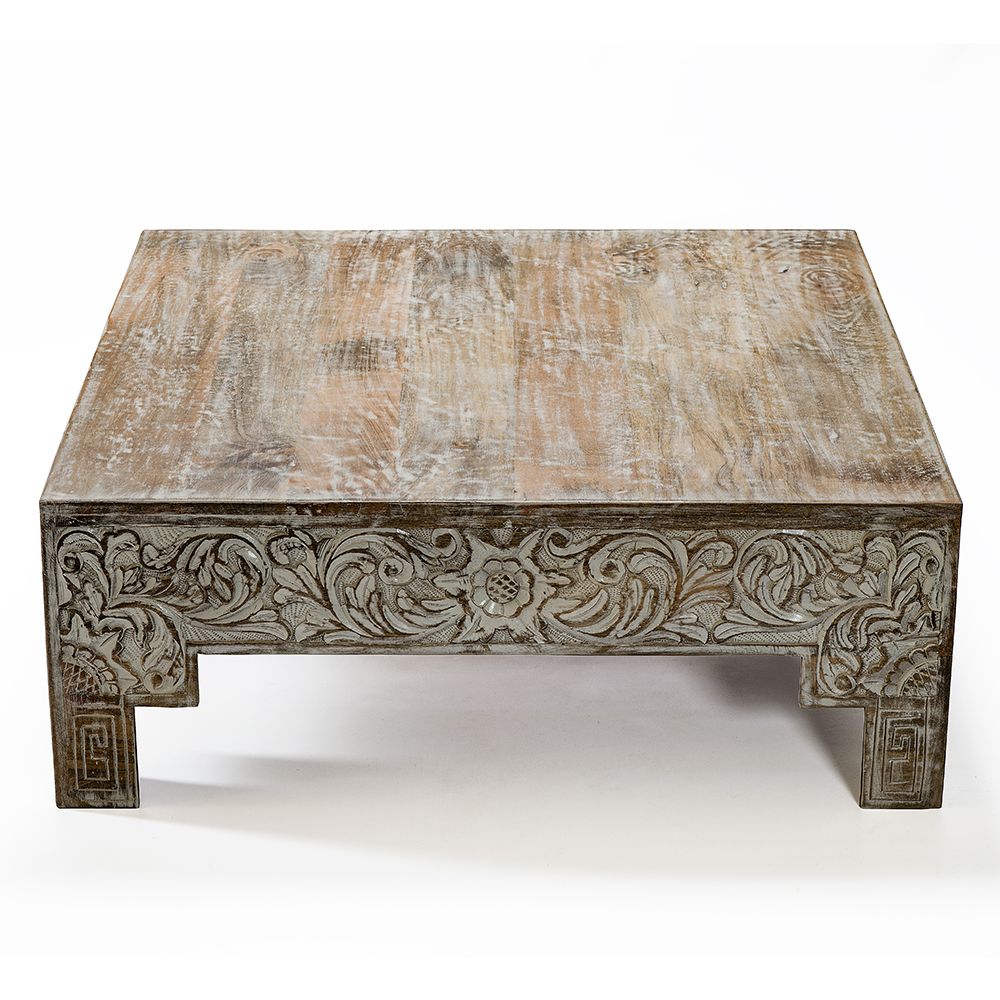 Кофейный стол Carved Сoffee table ручная резьба по дереву