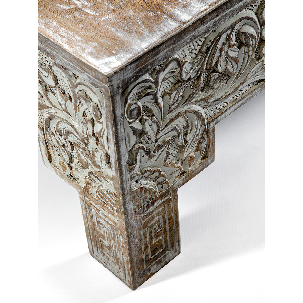 Кофейный стол Carved Сoffee table ручная резьба по дереву