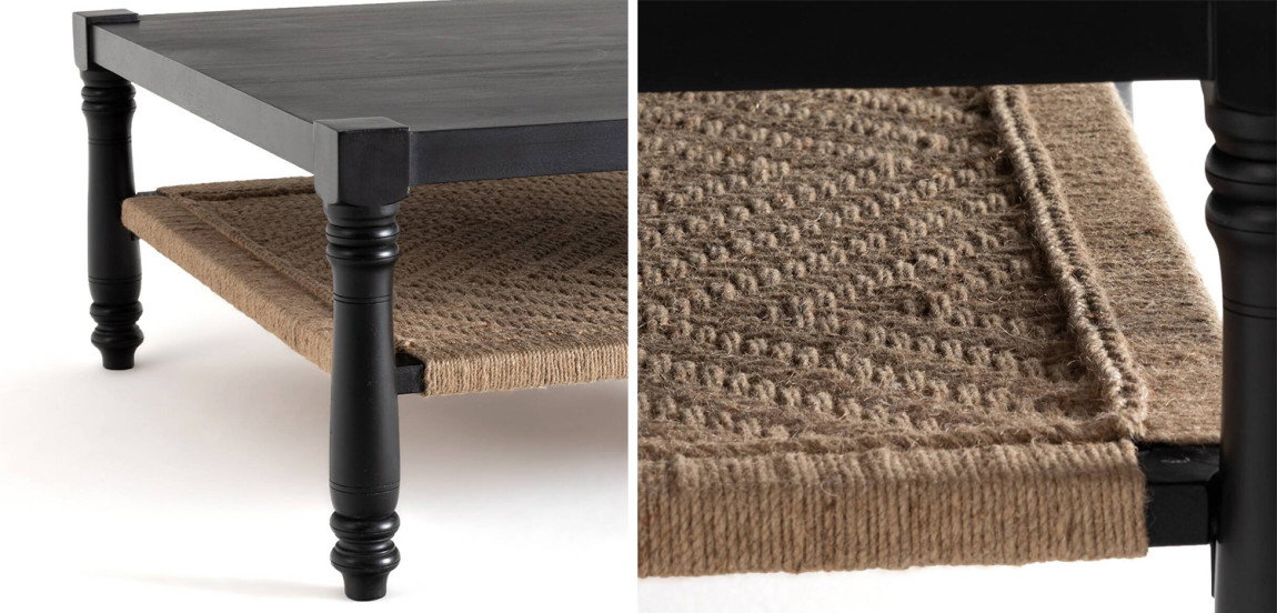 Кофейный стол Didrik Wicker Coffee Table