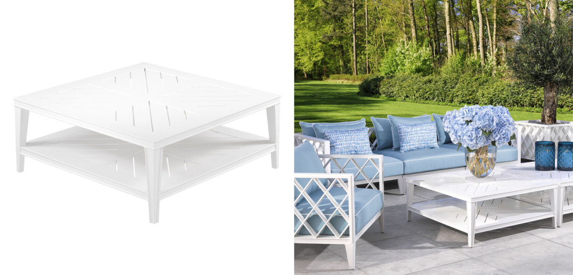 Кофейный стол Eichholtz COFFEE TABLE BELL RIVE SQUARE