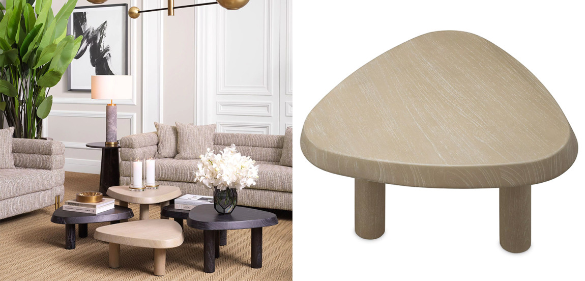 Кофейный стол Eichholtz Coffee Table Briel L Beige