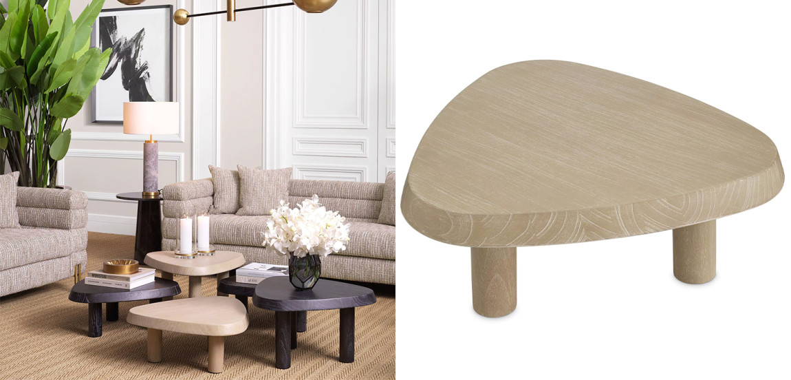 Кофейный стол Eichholtz Coffee Table Briel S Beige