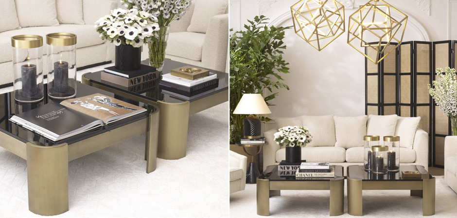 Кофейный стол Eichholtz Coffee Table Courrier