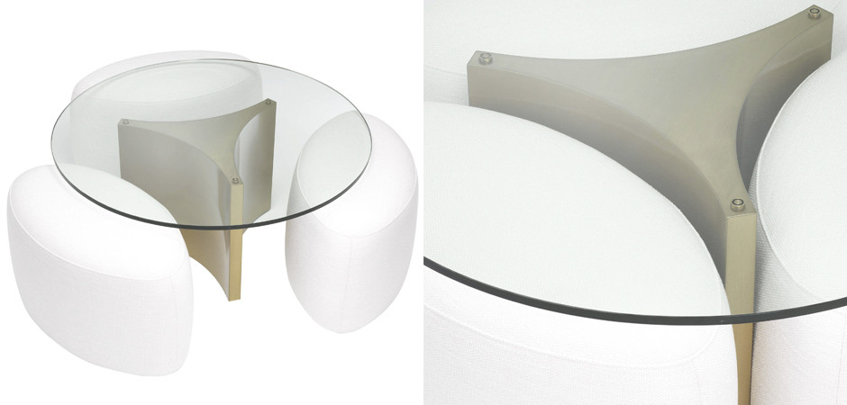 Кофейный стол Eichholtz Coffee Table Modus brass