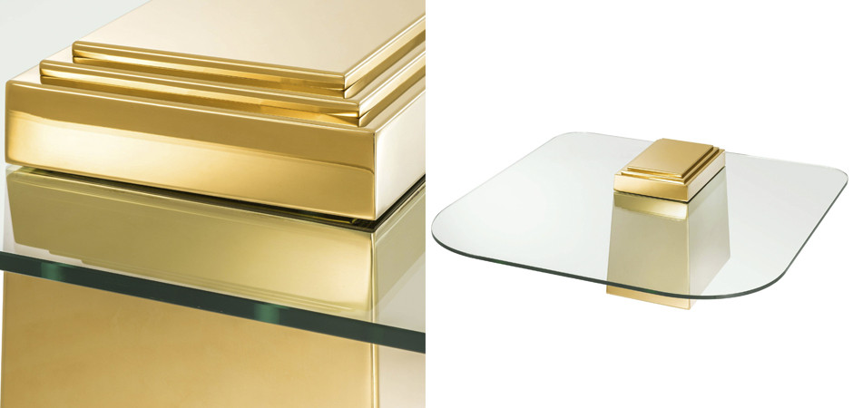 Кофейный стол Eichholtz Coffee Table Orient Gold