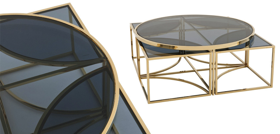 Кофейный стол Eichholtz Coffee Table Padova Gold