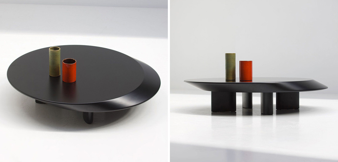 Кофейный стол Ellipse Black Matte Coffee Table