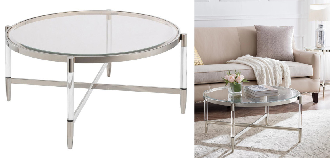 Кофейный стол Existential Silver Coffee Table