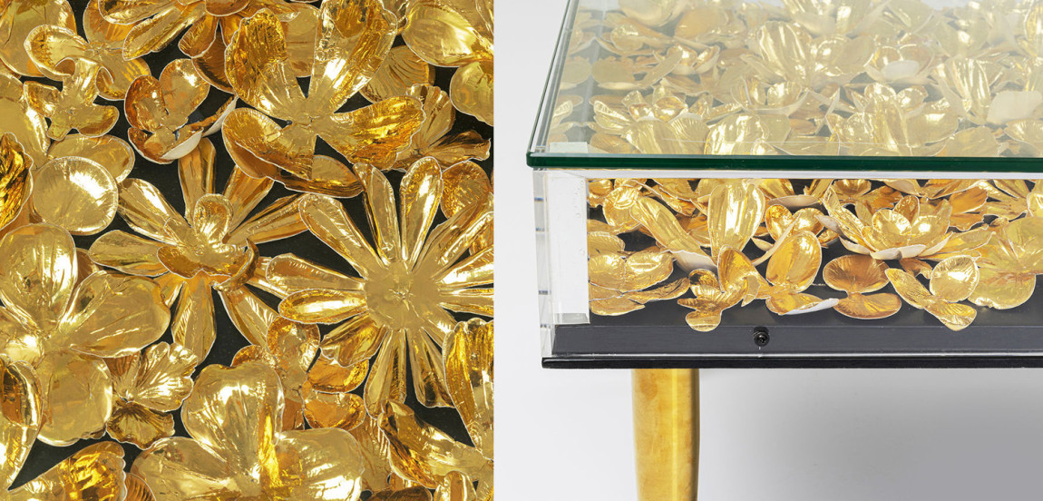 Кофейный стол Golden Water Lilies
