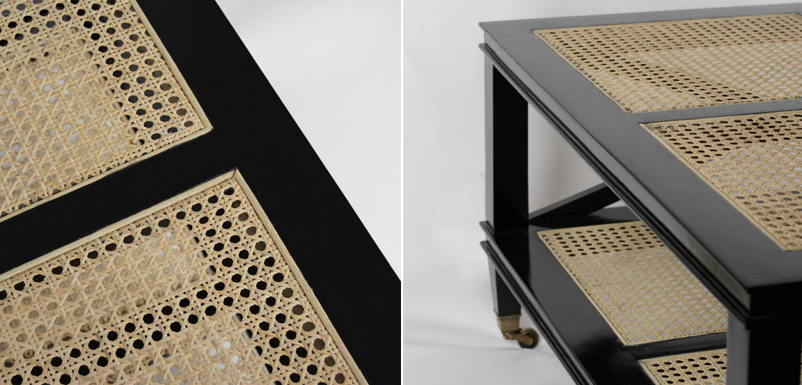 Кофейный стол Jacqueline Wicker Shelves