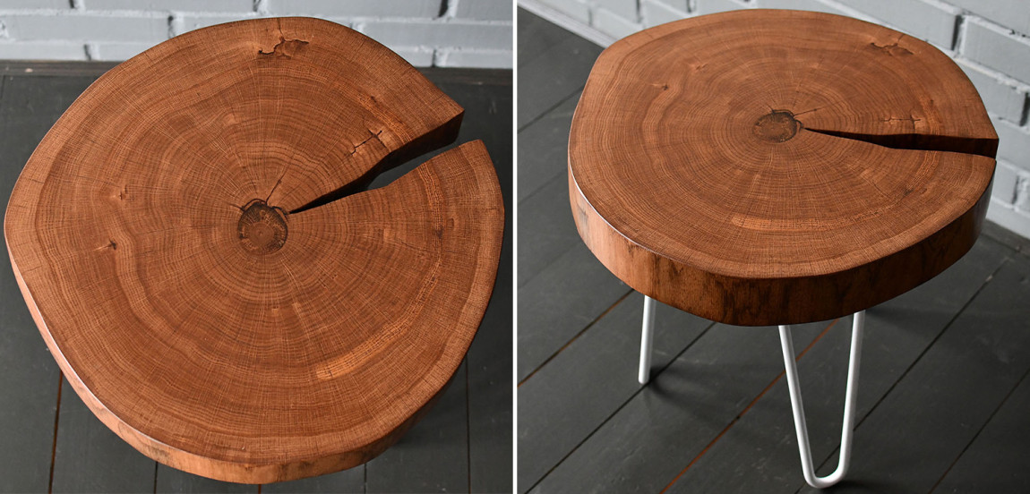 Кофейный стол Jevon Industrial Metal Rust Coffee Table