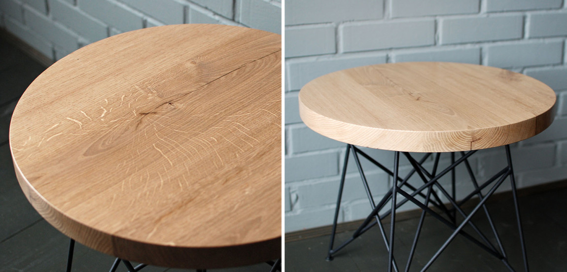 Кофейный стол Kinney Industrial Metal Rust Coffee Table