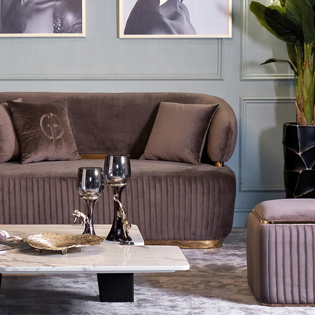 Кофейный стол Lewys Marble Coffee Table