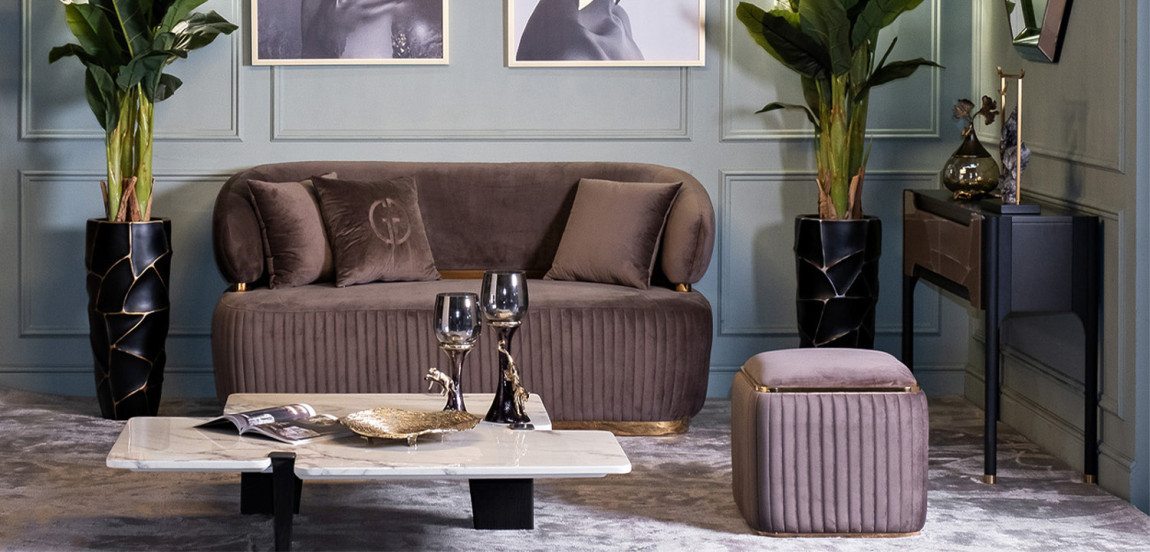 Кофейный стол Lewys Marble Coffee Table
