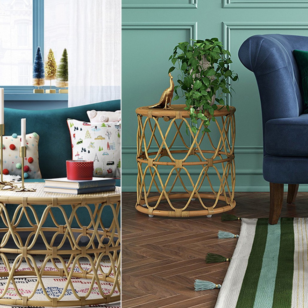 Кофейный стол Lotta Wicker Coffee Table