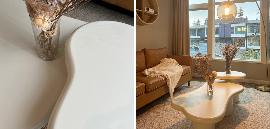 Кофейный стол Lula Curved Coffee Table