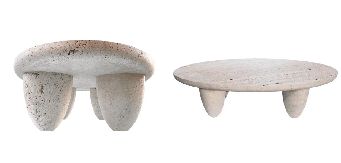 Кофейный стол Marble coffee table LUNARYS