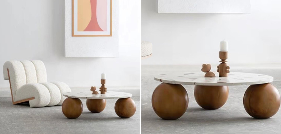 Кофейный стол Oliver Wooden Forms Coffee Table