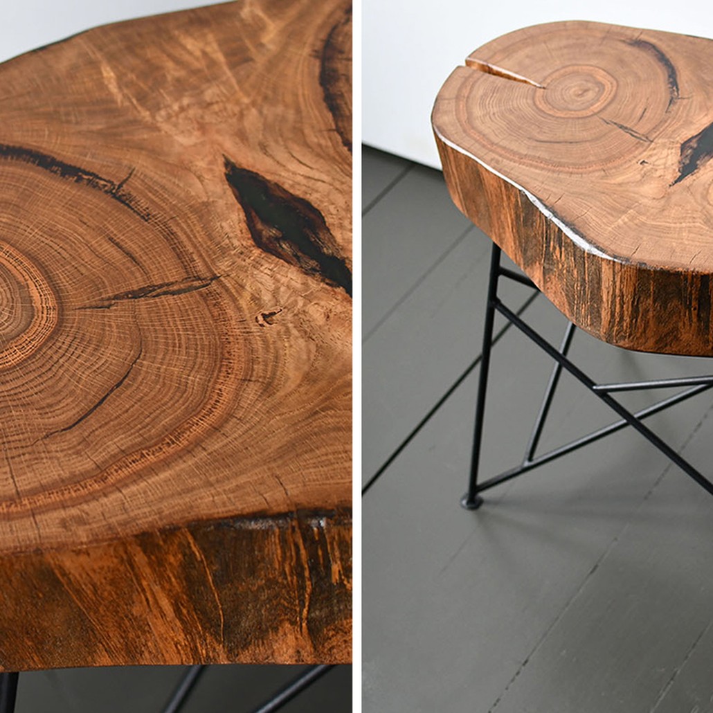 Кофейный стол Owly Industrial Metal Rust Coffee Table