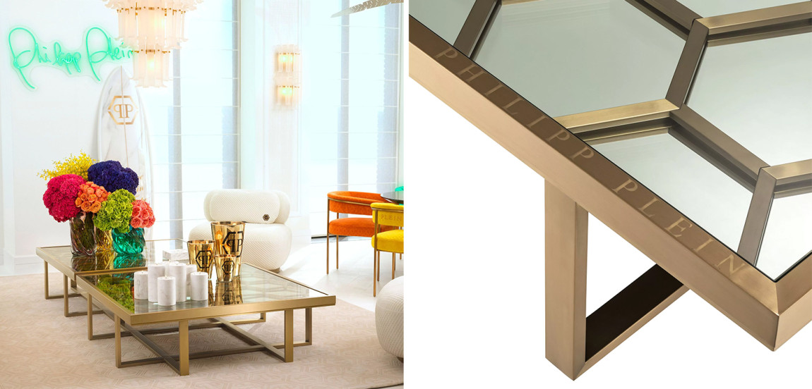 Кофейный стол Philipp Plein Coffee Table Skeleton