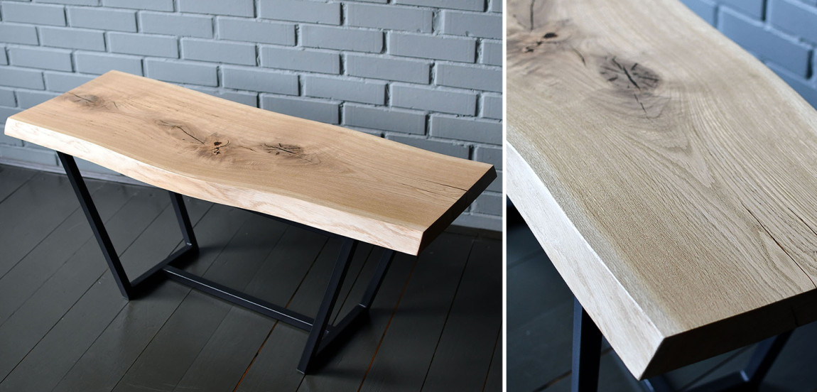 Кофейный стол Pike Industrial Metal Rust Coffee Table