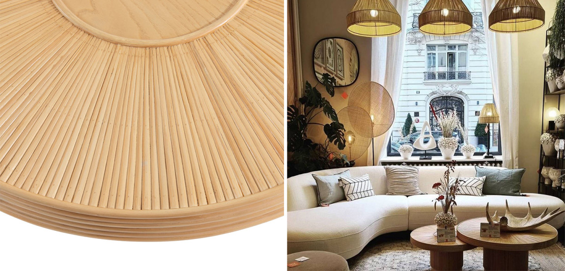Кофейный стол Randi Wicker Coffee Table