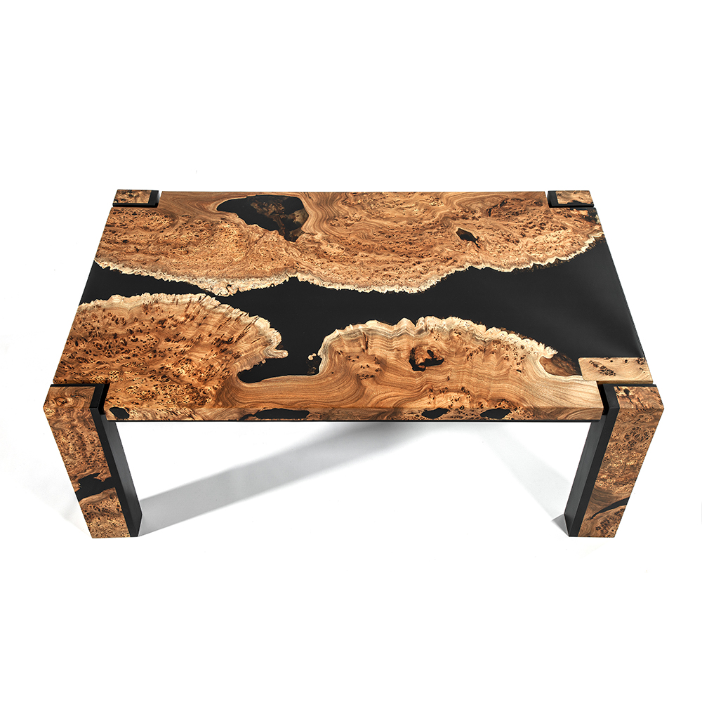 Кофейный Стол River in Autumn Elm Resin Coffee Table