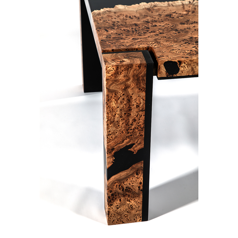 Кофейный Стол River in Autumn Elm Resin Coffee Table