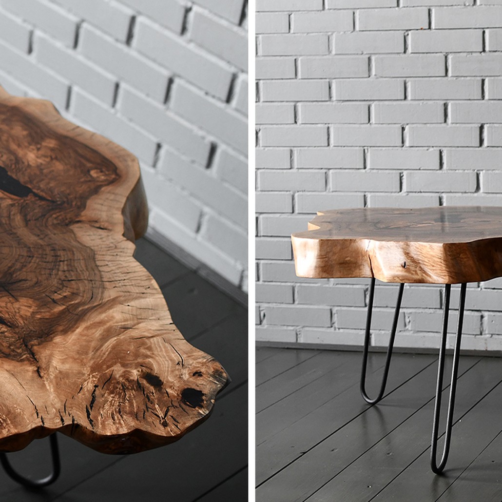 Кофейный стол Rohan Industrial Metal Rust Coffee Table