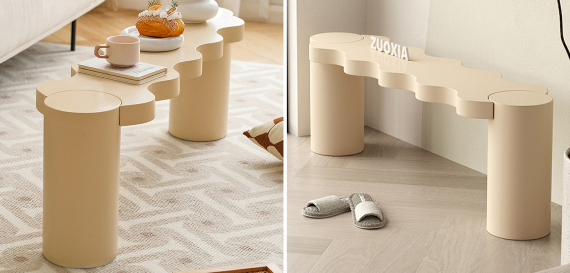 Кофейный стол Safaa Curved Coffee Table