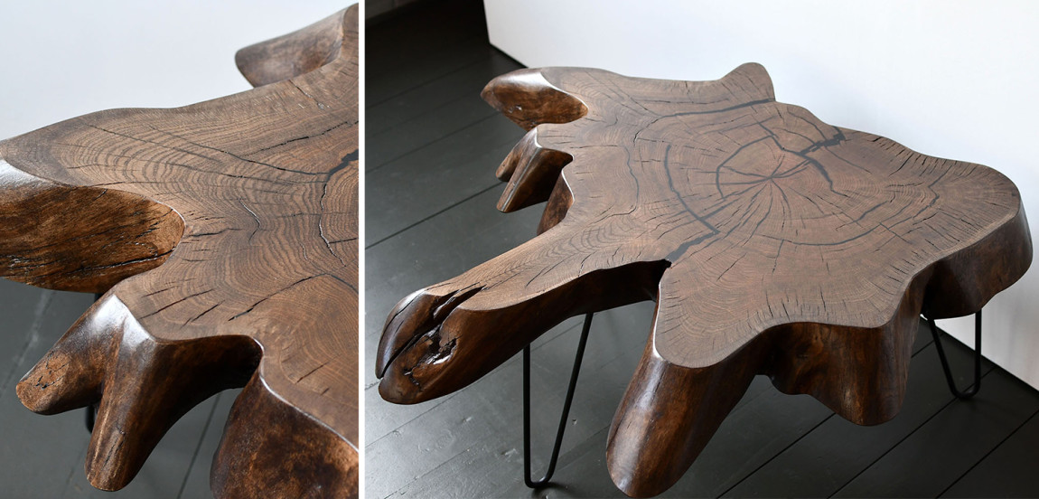 Кофейный стол Tallulah Industrial Metal Rust Coffee Table