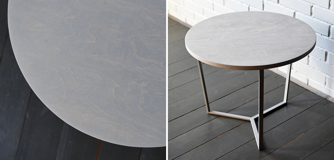 Кофейный стол Thea Industrial Metal Rust Coffee Table