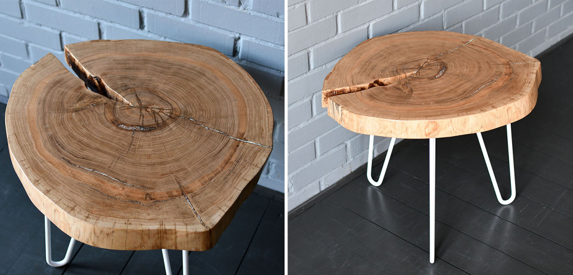 Кофейный стол Tierney Industrial Metal Rust Coffee Table