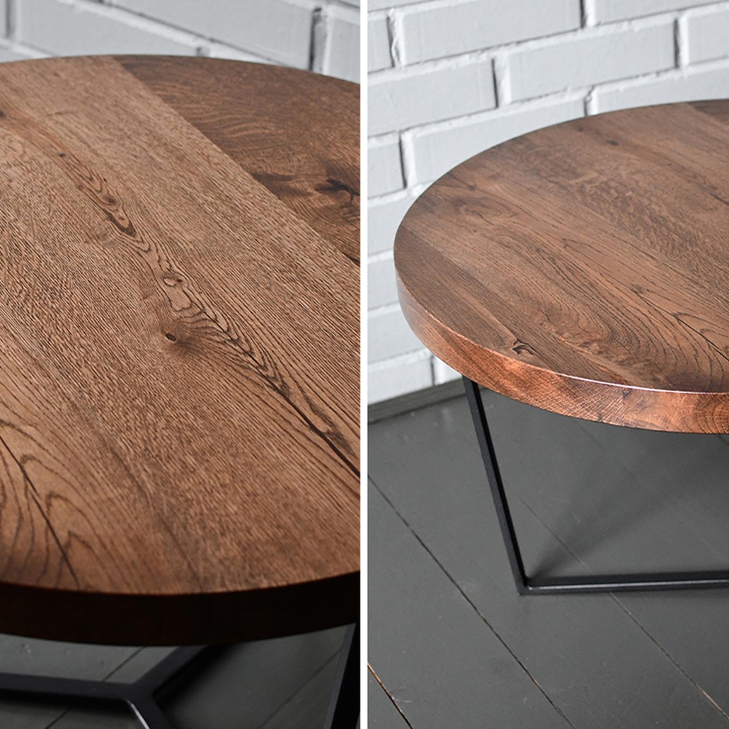 Кофейный стол Trey Industrial Metal Rust Coffee Table