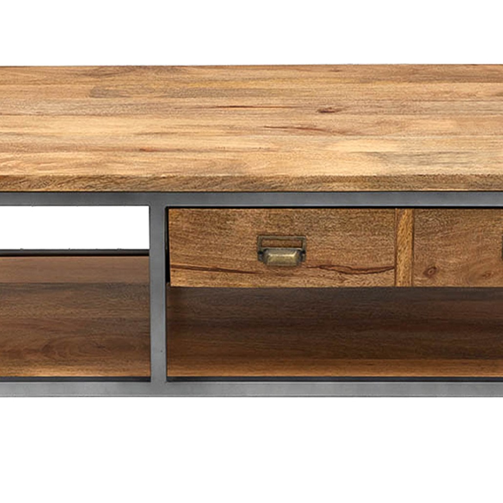 Кофейный стол в стиле лофт Russell Coffee Table