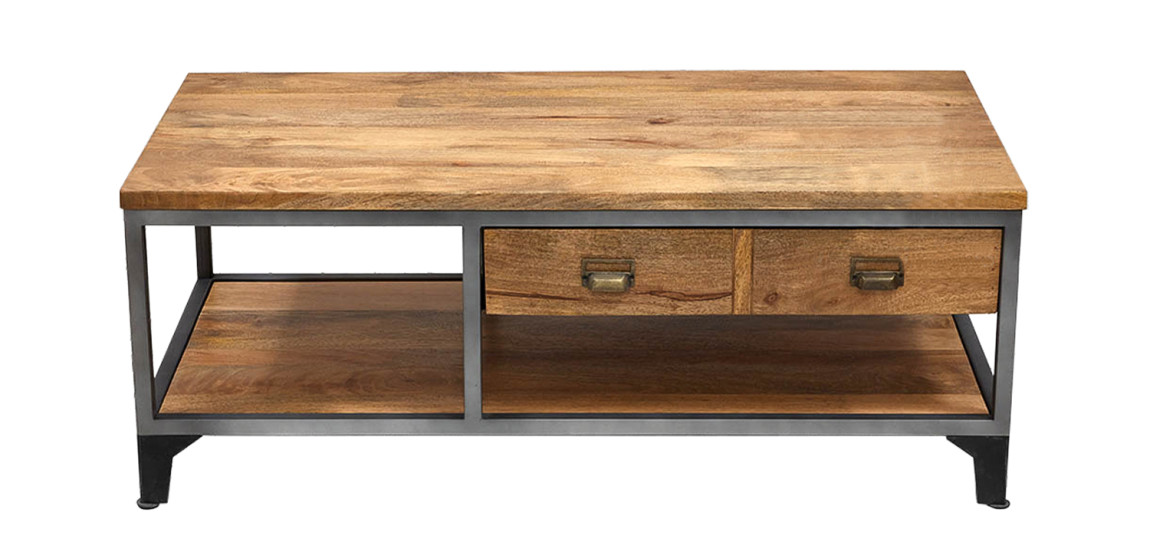 Кофейный стол в стиле лофт Russell Coffee Table