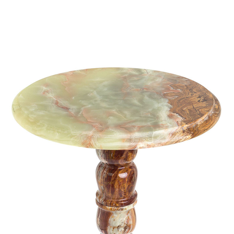 Кофейный стол из натурального камня Оникс Natural Stone Tables