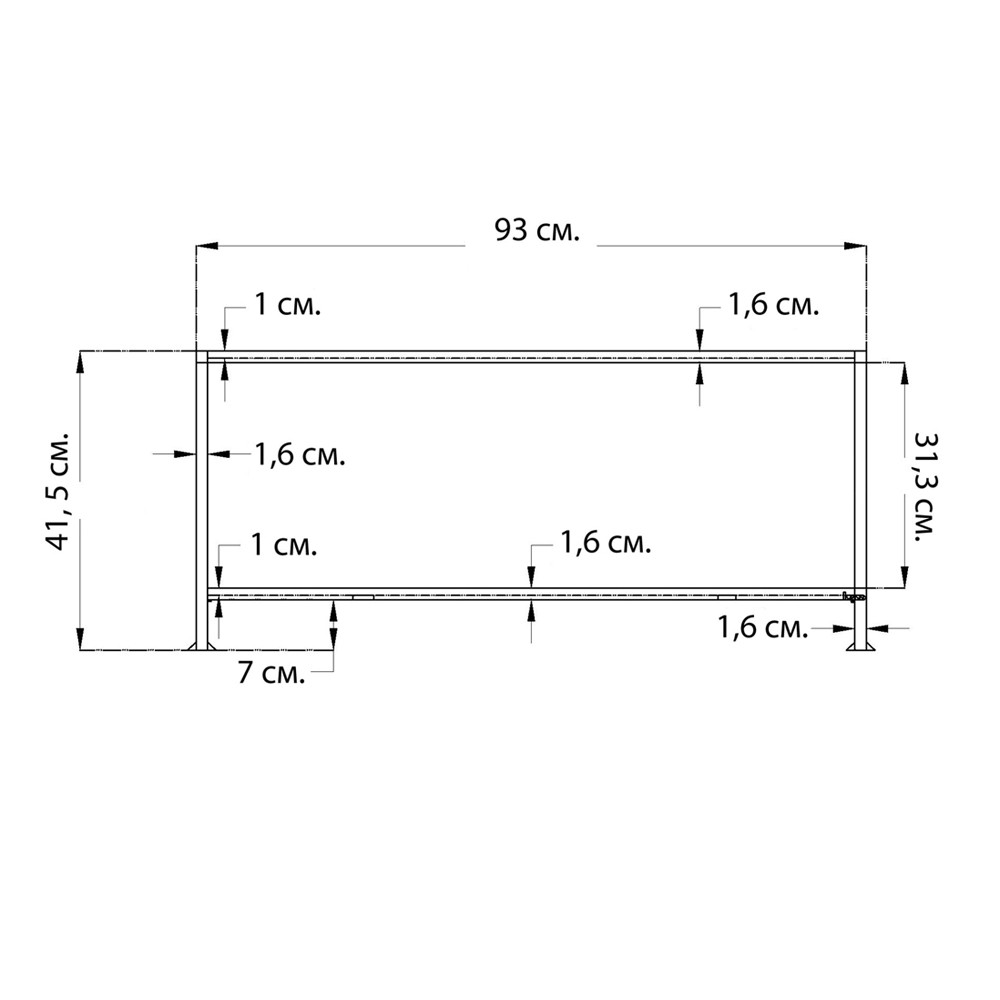 Кофейный стол круглый с полкой на 3-х ножках Round Textured Coffee Table
