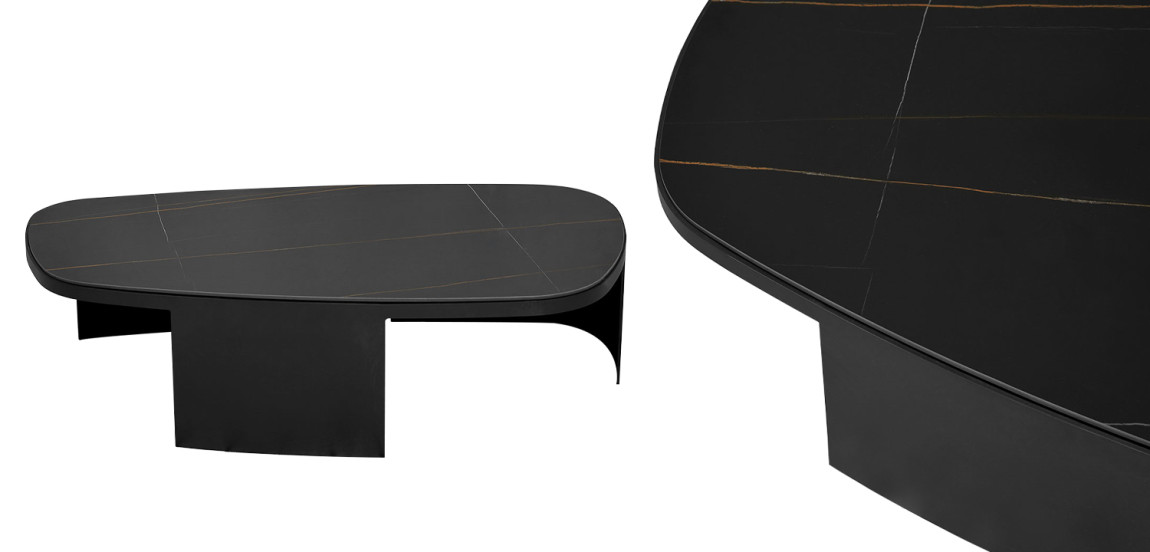 Кофейный стол с каменной столешницей Koch Coffee Table