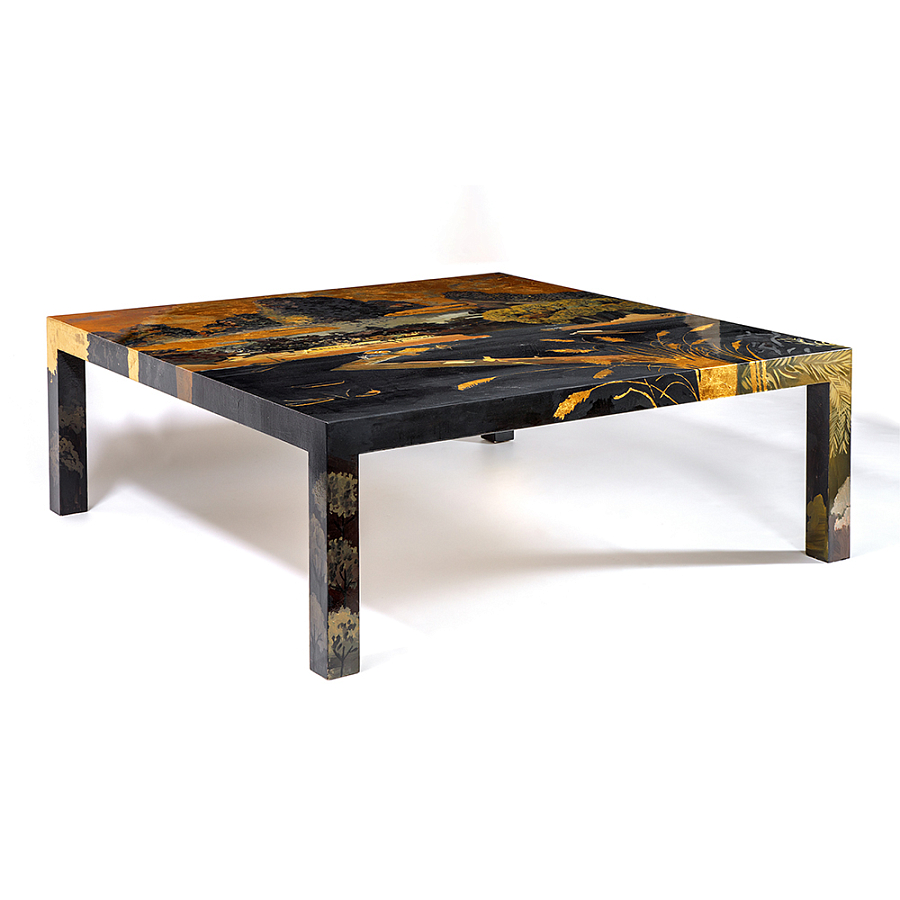 Кофейный стол с японским пейзажем Bohemia coffee table