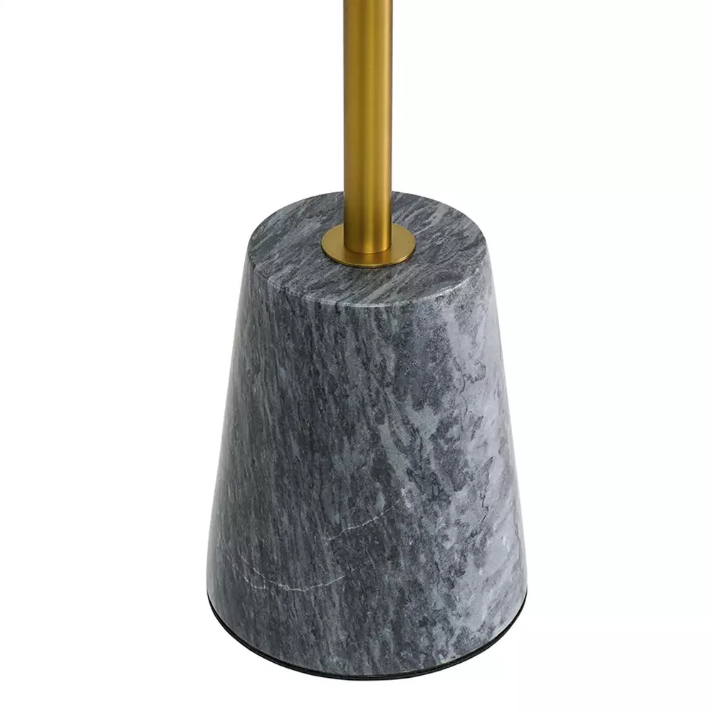 Кофейный столик круглый из мрамора серый Reliable Foundation