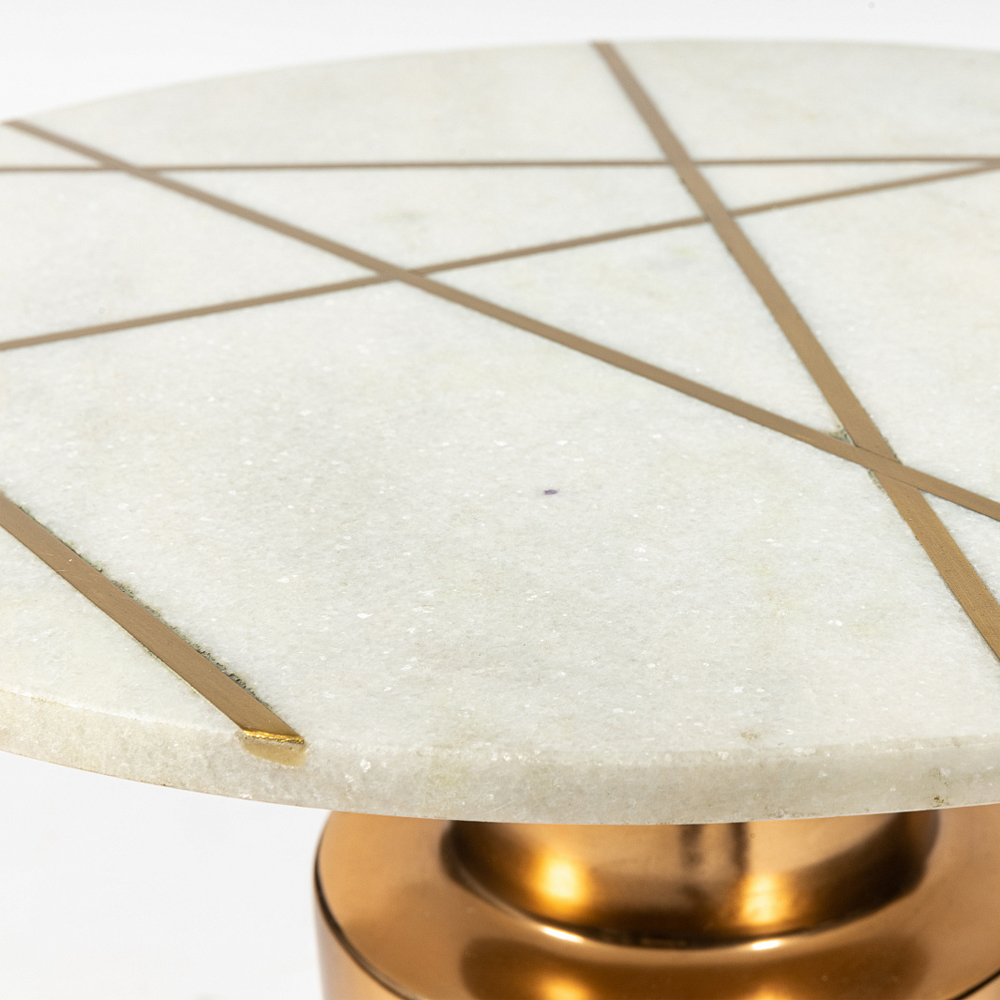 Кофейный столик с мраморной столешницей Sleeve