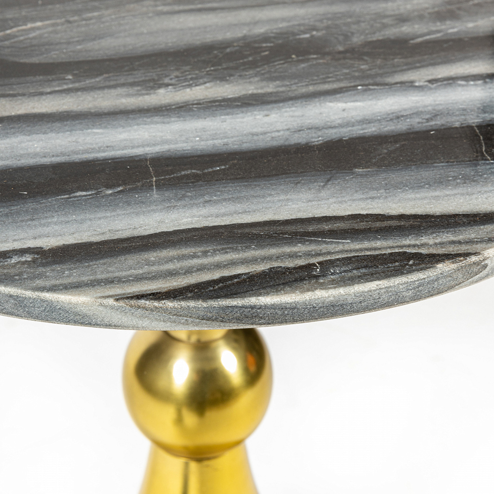 Кофейный столик с мраморной столешницей Sleeve Arabia