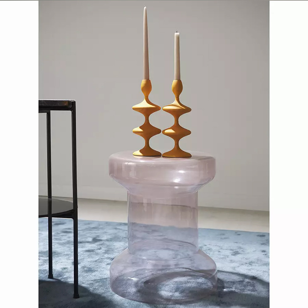 Кофейный столик стеклянный Elegant Lilac Glass Model